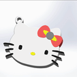 Kitty.gif Free STL file KEYCHAIN Kitty・3D printing model to download, Tum