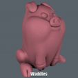 Waddles.gif Waddles (Easy print no support)