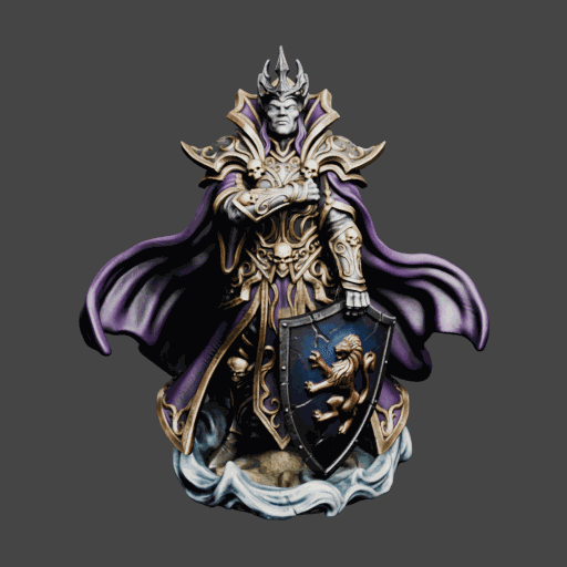 Vainglorious Necrotic King Miniature