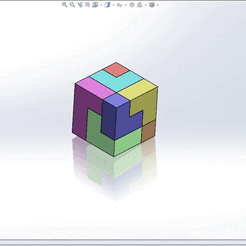 Vidéo_Cube.gif Fichier 3D Casse tête CUBE・Objet pour impression 3D à télécharger, beima3d