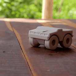 dfgdggg-1641491412169.gif STL file Little mini car moster・3D printer model to download, TRex