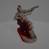 FirebikePunk.gif Download STL file Firebike Raider Punk • 3D printing design, Ellie_Valkyrie