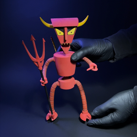 🤖 FUTURAMA 3D: Beelzebot・ STL File for ・Cults