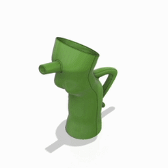 vase303_gif.gif OBJ-Datei handle watering Can Vase for flowers v01 3d-print and cnc herunterladen • 3D-druckbare Vorlage, Dzusto