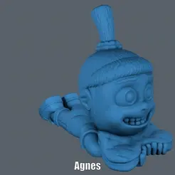 Agnes.gif Fichier STL Agnès (Impression facile sans support)・Design pour imprimante 3D à télécharger