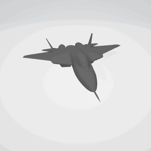 Sukhoi T-50 3D model