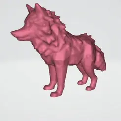 3D-Viewer-2024-04-23-11-44-56.gif low poly wolf sculpture1