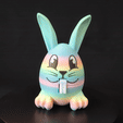 BunnyEgg_TurningGif.gif Imprimir en el lugar Conejito huevo