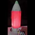 Vídeo-sin-título-‐-Hecho-con-Clipchamp.gif Pencil lamp similar to Ikea PELARBOJ 16 colors