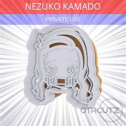 Nezuko_Kamado~PRIVATE_USE_CULTS3D@OTACUTZ.gif Fichier STL gratuit Kamado Nezuko・Design imprimable en 3D à télécharger