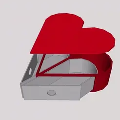 Heart_Gif.gif Small Heart Shaped Drawer / Low Poly