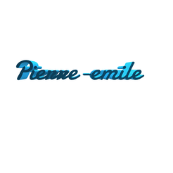 Pierre-emile.gif STL file Pierre-emile・3D printing template to download