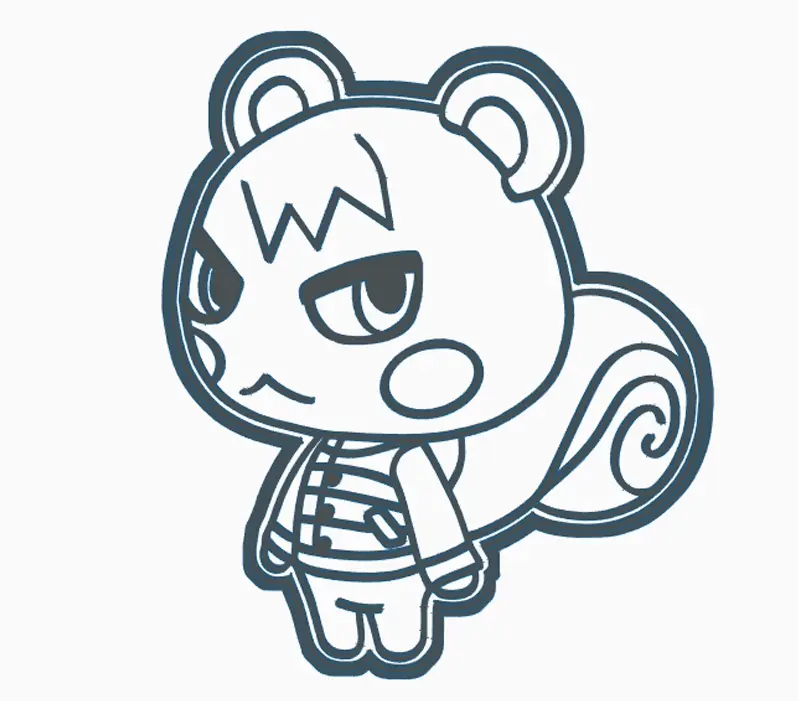 80 Animal Crossing Coloring Pages Marshall Best