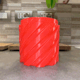 IMG_3506_OK_10MB.gif STL-Datei Vase Eiscreme - Barattolino - Sammontana - Vase recyceln・3D-druckbare Vorlage zum herunterladen