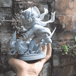 Fighter-VS-Corrupt-Rat-Mouse-Monster.gif Archivo 3D Luchador VS Monstruo Rata Ratón Corrupto・Modelo de impresora 3D para descargar