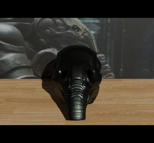 Prometheus-Engineer-Helmet-Keychain.gif PROMETHEUS ENGINEER'S HELMET KEYCHAIN - LLAVERO HELMET INGENIERO PROMETEO