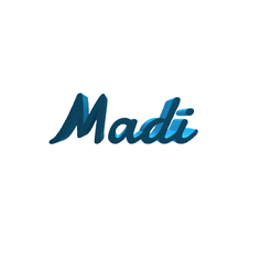Madi.gif STL file Madi・3D printable design to download