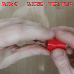 ring_size_tester.gif Descargar archivo STL Probador de tamaño de anillo femenino • Diseño imprimible en 3D, tom4z