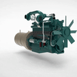 Keyshot-Animation-MConverter.eu-1.gif Cumm Diesel Engine green