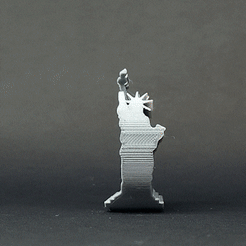 ezgif.com-optimize-1.gif STL file The Flips: Statue of Liberty - The Big Apple・3D printing model to download
