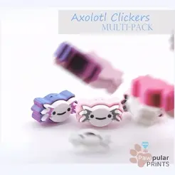 Axolotl-Clickers-PUL.gif AXOLOTL CLICKERS, MULTI-PACK - FIDGET KEYCHAIN [PRIVATE USE ONLY]