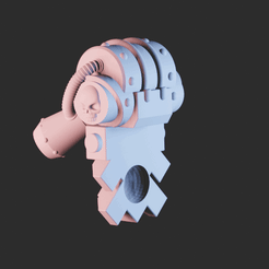 test.gif 3D file Space Knight Gen 3 Power Pack Heavy Weapon Specialists・3D printable model to download, csgmotions