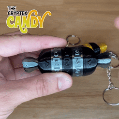 gif.gif STL file Fidget Cryptex Candy - Haloween・3D printing model to download, Filar3D