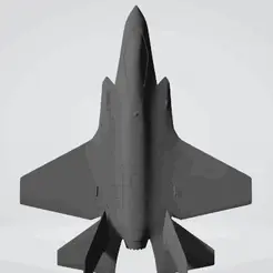 FF35-1.gif STL file F-35 Lightning II・Design to download and 3D print