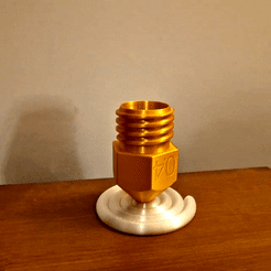 Final.gif STL file Ode to the Nozzle - 3D printing is awesome, pen holder・3D print object to download