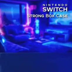 StrongBox_Showcase_01.gif 3D file Nintendo Switch Strong-Box Case・Model to download and 3D print