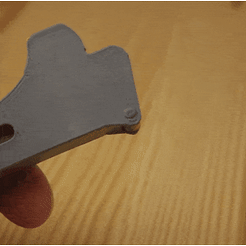 20200423_171654.gif Free STL file Thumb Up No Touch Tool・Model to download and 3D print, bigovereasy
