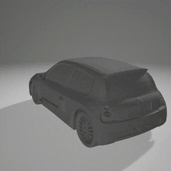 Video_1628005048.gif STL-Datei Reno Clio Sport V6 - Spielzeug zum Ausdrucken・3D-druckbare Vorlage zum herunterladen, CarHub