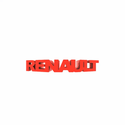 GIF.gif Archivo STL Dual ILLUSION Renault - Logotipo Renault・Objeto para impresora 3D para descargar
