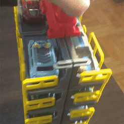 extra.gif Fichier STL Exposition et transport de voitures 1:64・Modèle à imprimer en 3D à télécharger