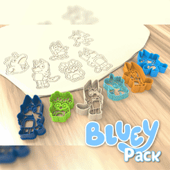 BlueyPack.gif Bluey cookie cutter pack