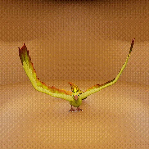 Moltres2.gif Paquet Pokemon No. 001-151 Génération I