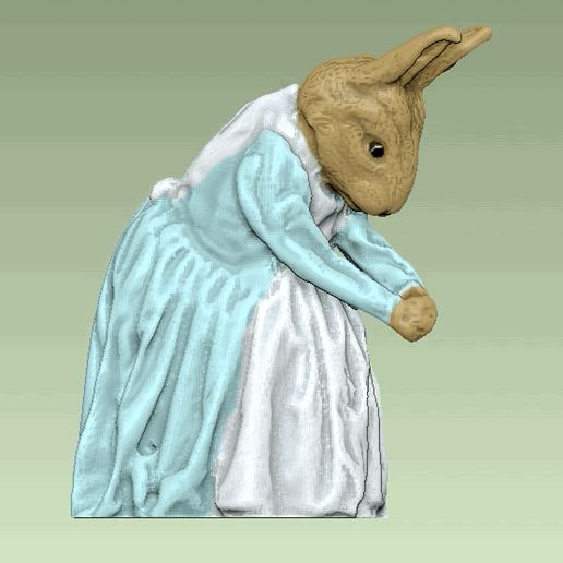 Mother Rabbit 3D model