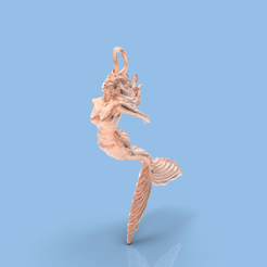 1.8.gif STL file Mermaid・3D printer model to download