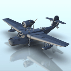 GIF-V30.gif Download STL file Beriev MBR-2 bis seaplane - WW2 USSR Russian Flames of War Bolt Action 15mm 20mm 25mm 28mm 32mm • 3D printing object, Hartolia-Miniatures