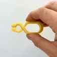 Video-23-01-23,-14-08-57.gif Free STL file Infinity clip・3D printing design to download