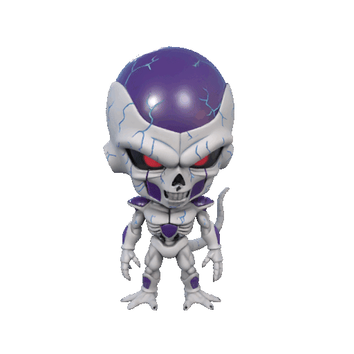 Freezer skeleton 3D model