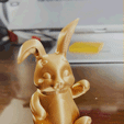Печать на принтере Милый счастливый кролик