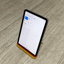 ngg20220801_ipad06.gif Бесплатный STL файл Подставка для планшета iPad Mini 6 1.0・3D-печатная модель для скачивания