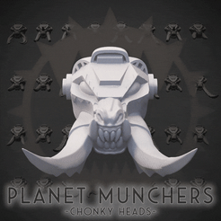 .360Render_WE_Terminator_Heads_.gif Planet Munchers chunky toothed terminator helmets (x33)