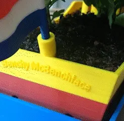 Benchy_stop_motion_floating_timelapsed2_w_photos.gif The Good Ship Benchy McBenchface Planter Boat with Bow Wave Water Tray!