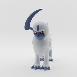 Absoll-1.gif Файл STL Absolute - Pokémon・Модель для загрузки и 3D печати