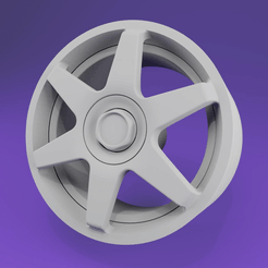 ezgif.com-gif-maker.gif Free STL file Free 3D model - Rotiform Silver Six type - scale model wheel set - 19-20" - rims Free 3D model sample・3D print object to download, TheObi