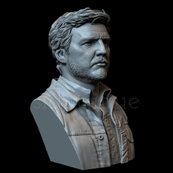PedroPascal.gif Файл 3D Педро Паскаль в роли Джоэла Миллера・Модель для печати в 3D скачать