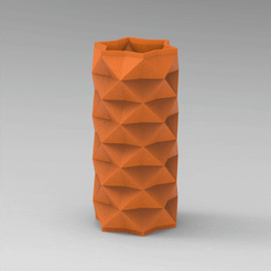 untitled.283.gif Archivo STL MACETA LAPICERO ORIGAMI FACETADO FLOWERPOT・Plan de impresión en 3D para descargar