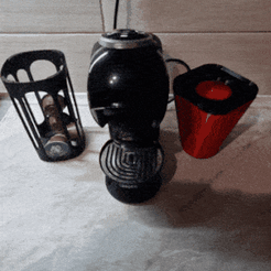 20230216_015516.gif Archivo STL Papelera de cápsulas de café・Plan de impresora 3D para descargar